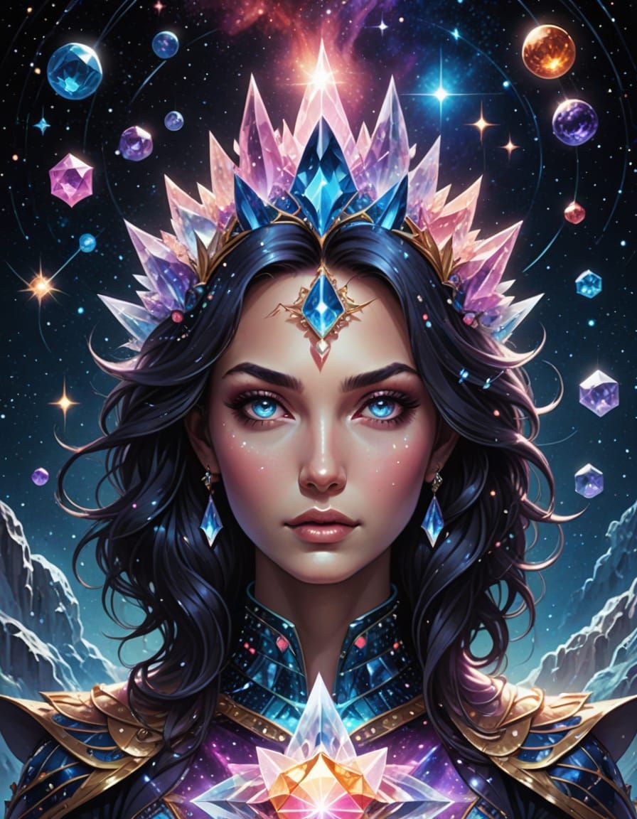 Cosmic Crystal Formation