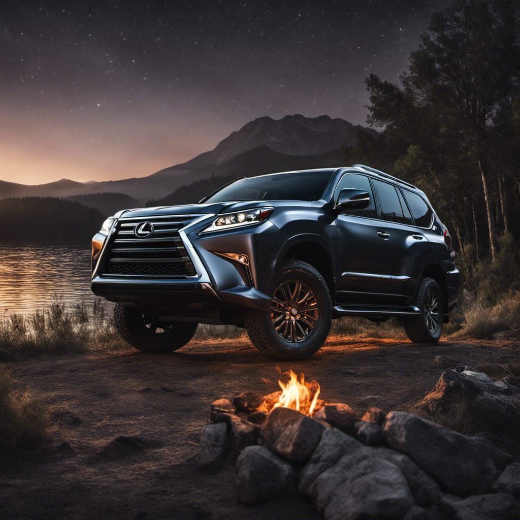 Lexus GX 460 Overlander at Lakeside Campfire