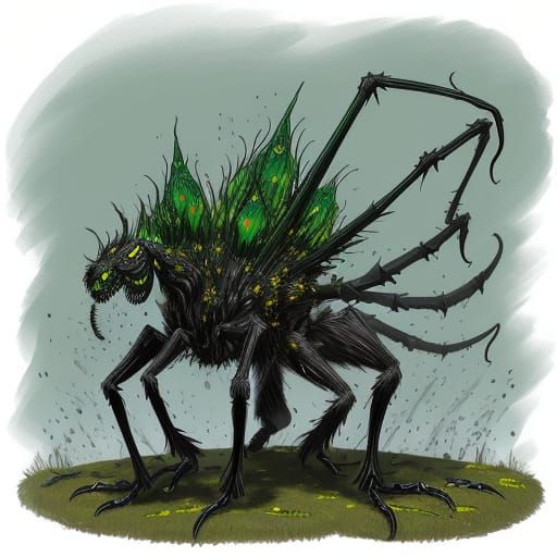 Moldfang Reaper: Horse-Sized Fungal Spider