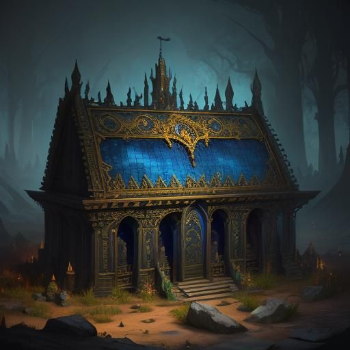 Enchanted Book of Lore in a Tomb