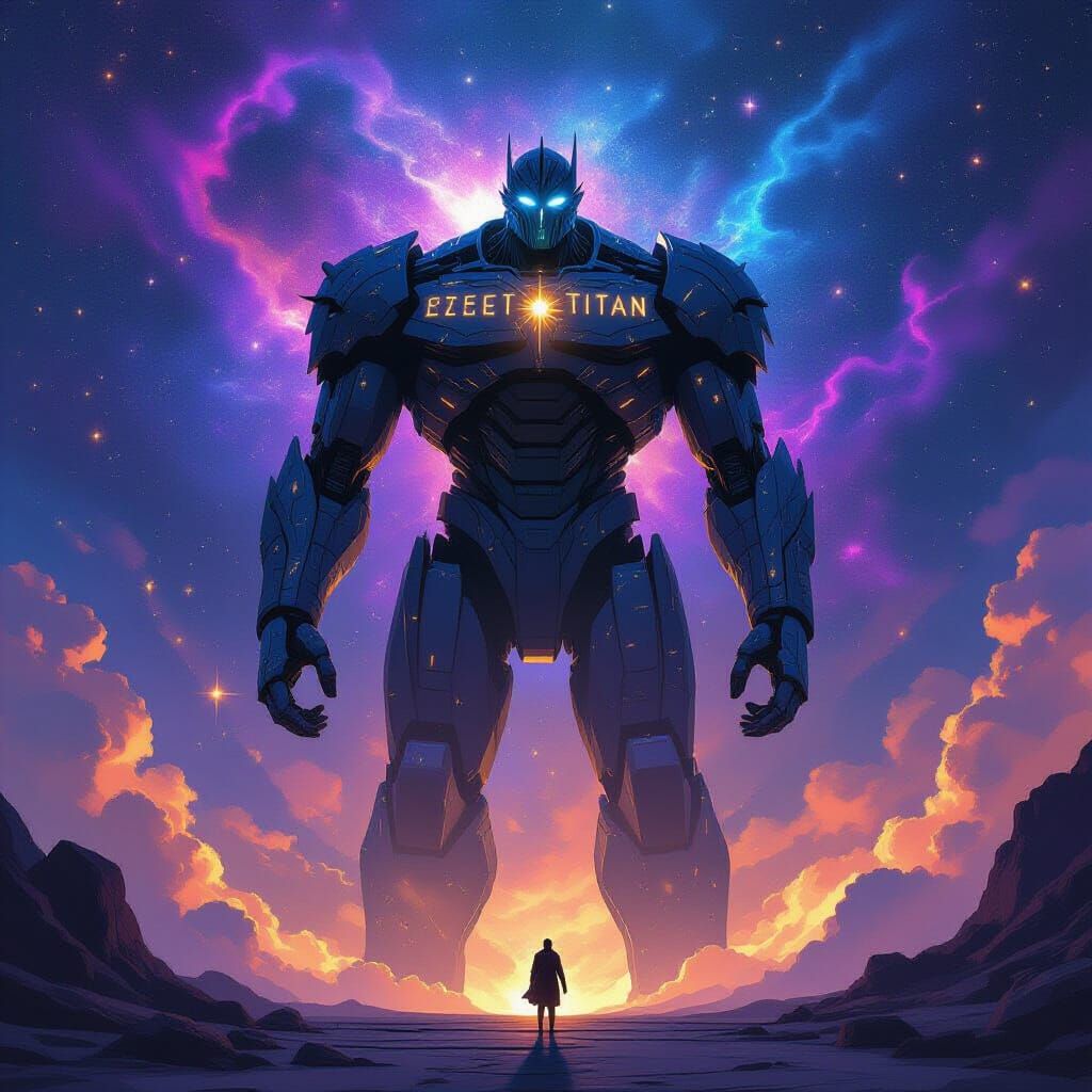 Cosmic Titan Forged from Nebulae and Stardust