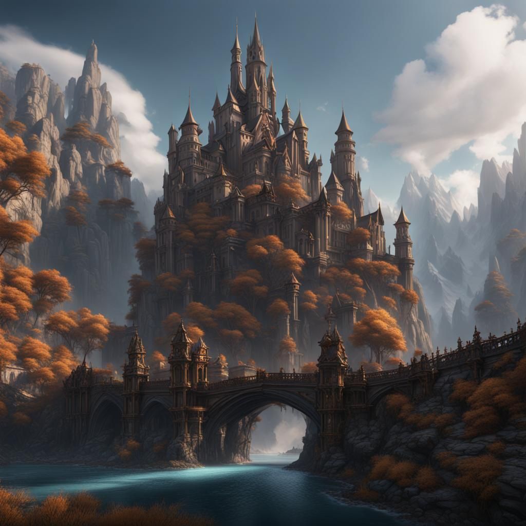 Reddit Kingdom: Detailed Matte Painting Concept Art