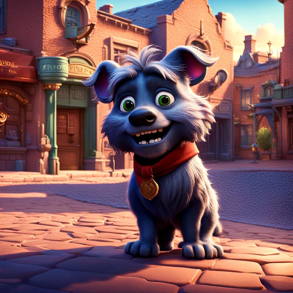 Toto, We're Not In Kansas Anymore: Pixar-Style 3D Art