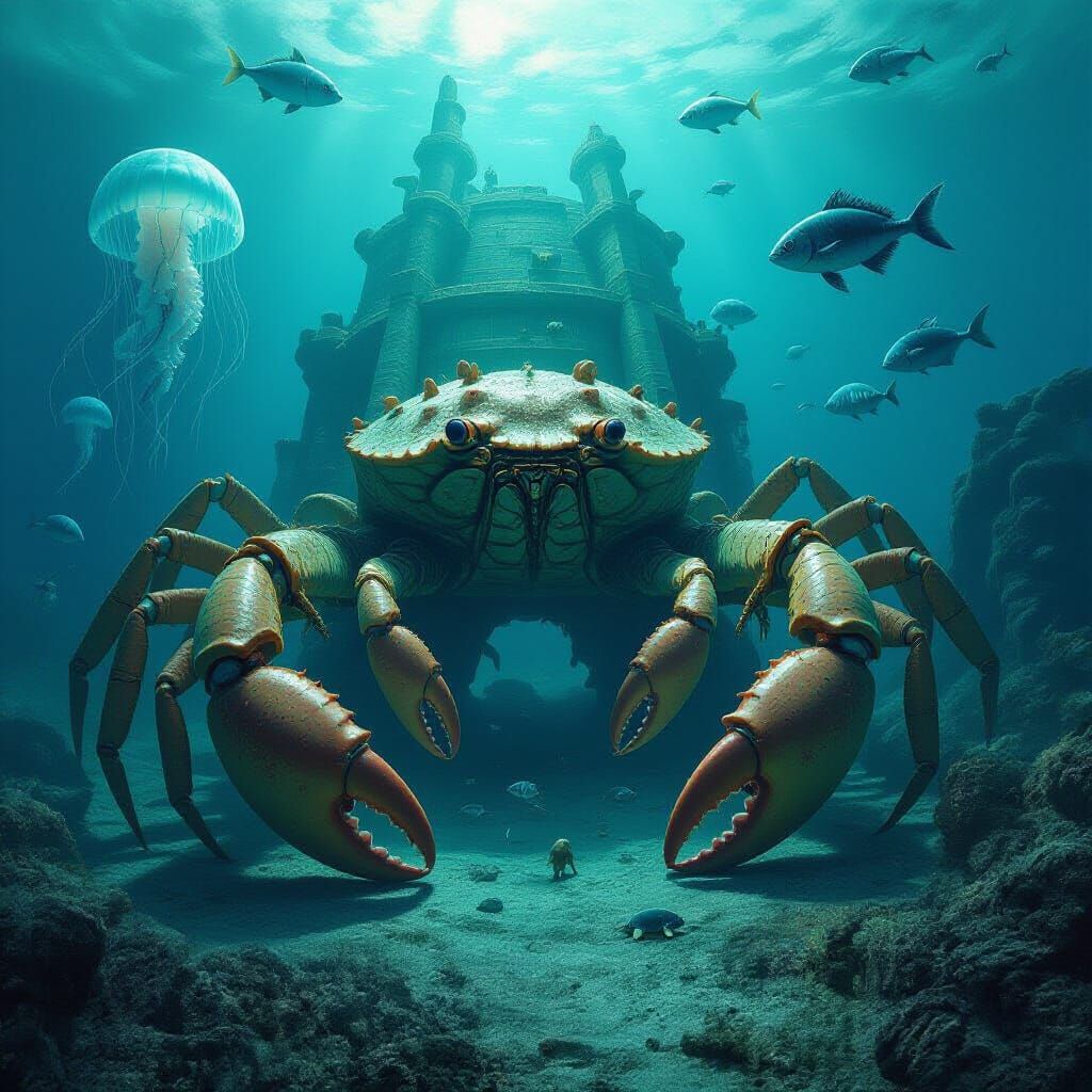 Mariana Trench Invertebrates Encircling Drum Machine Coral