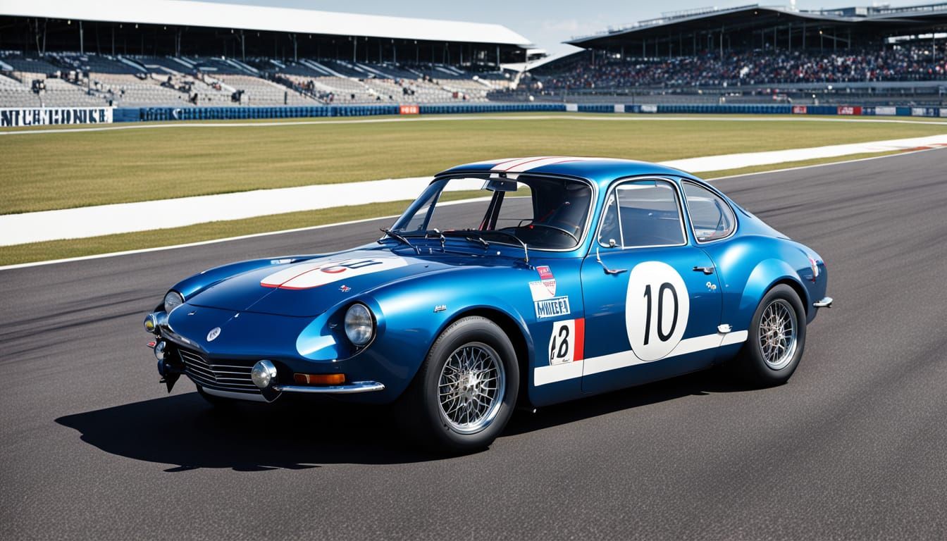 Retro-Modern Sports Car Inspired by Giovanni Michelotti Desi...