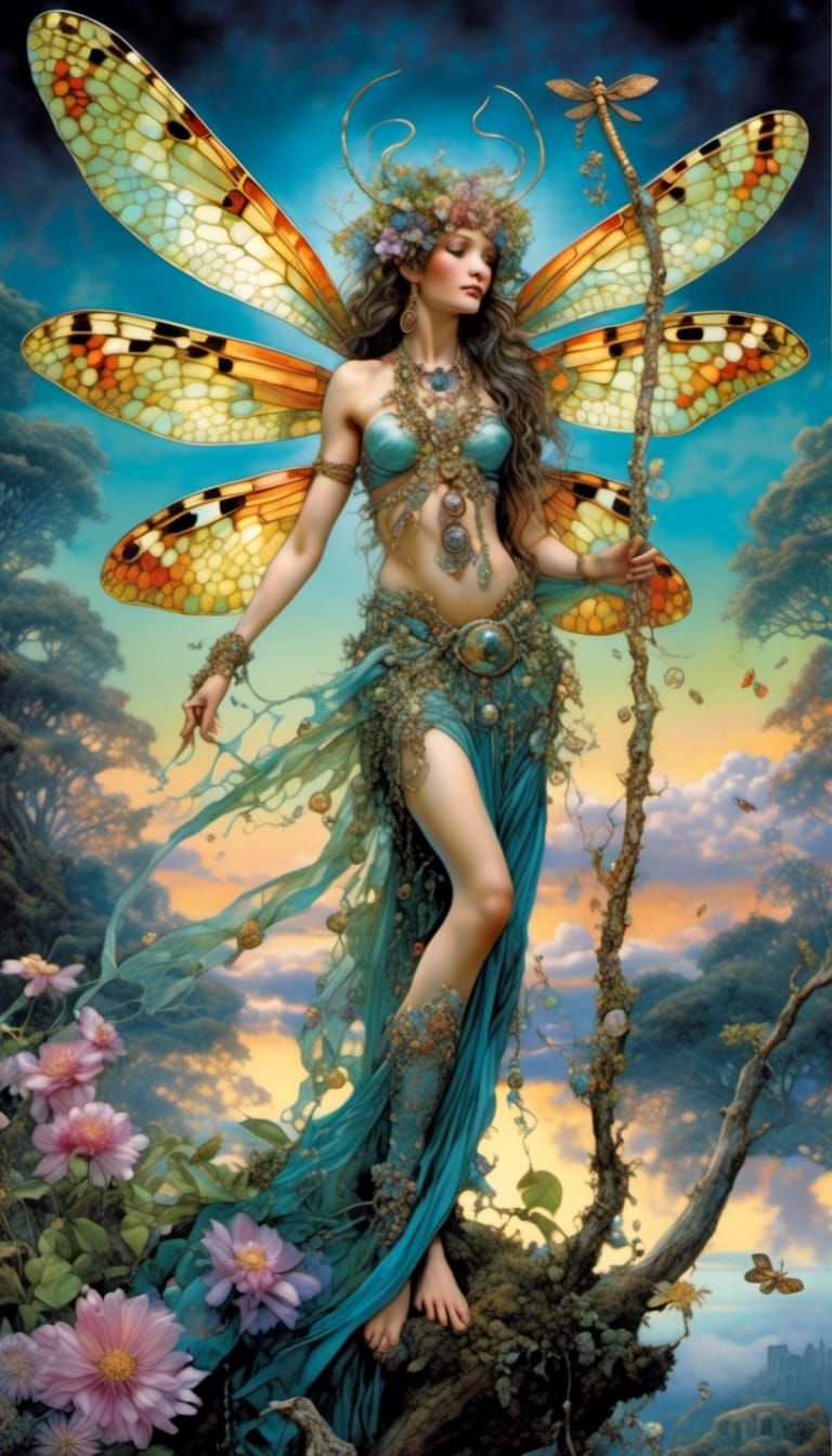 Dragonfly Goddess