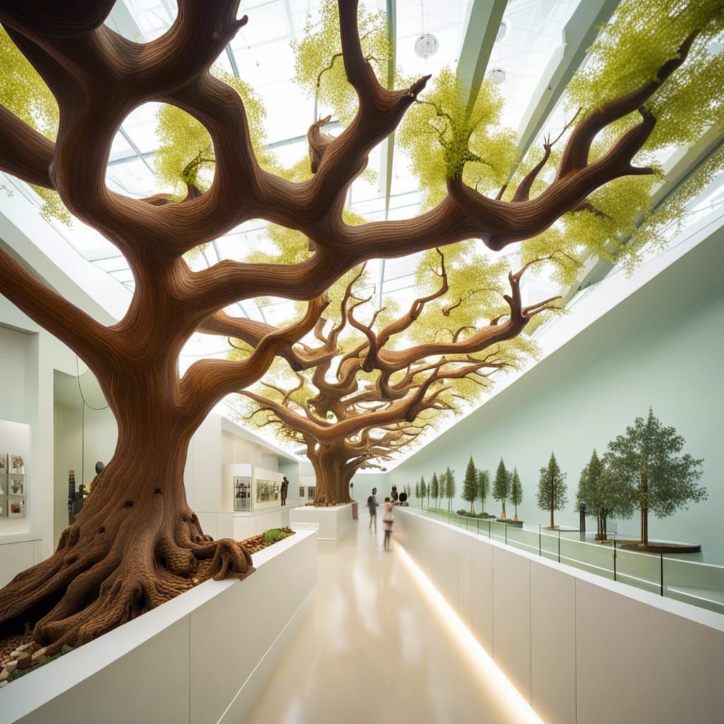 They took all the trees put 'em in a tree museum And they ch...