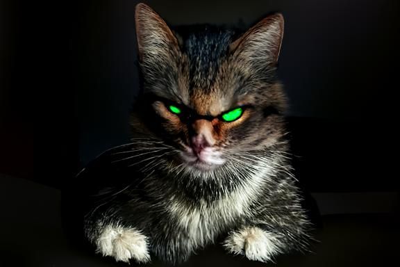 Ominous Depiction of Evil by AI