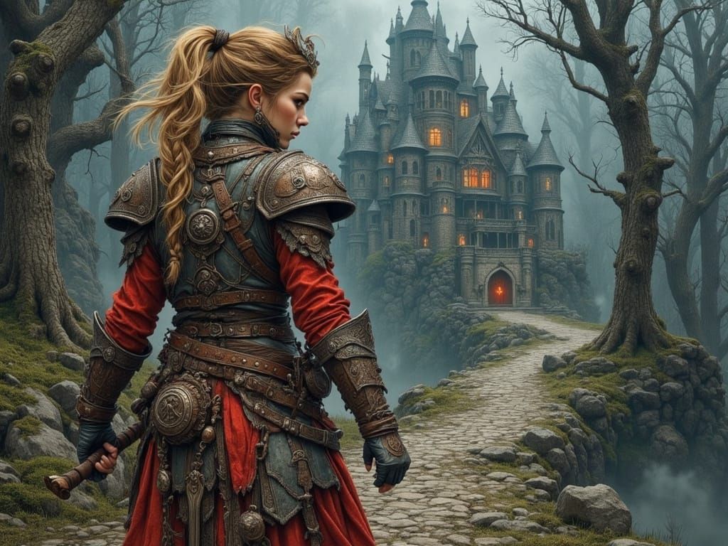 Victorian Adventurer in Haunted Manor