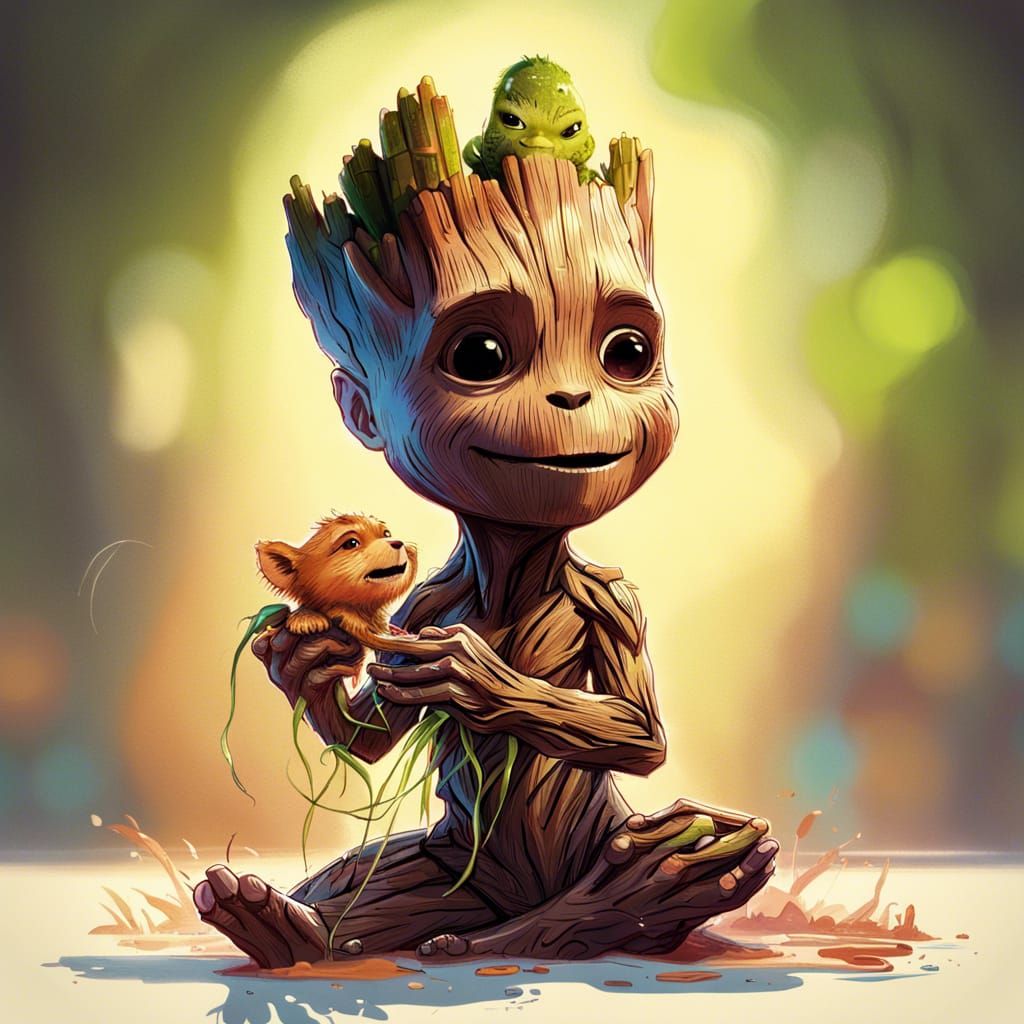Groot Gets a New Friend