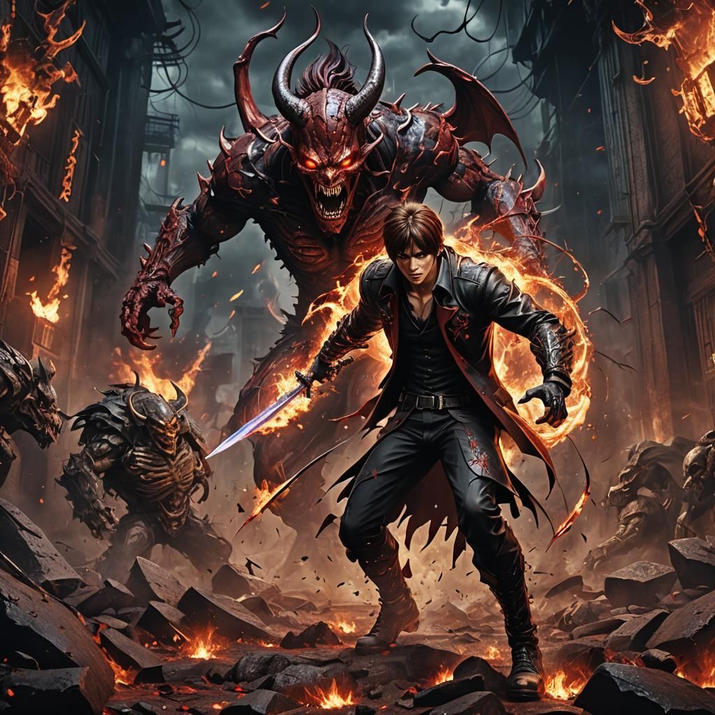 Rage Devil in Extreme Hell: Fantasy Concept Art