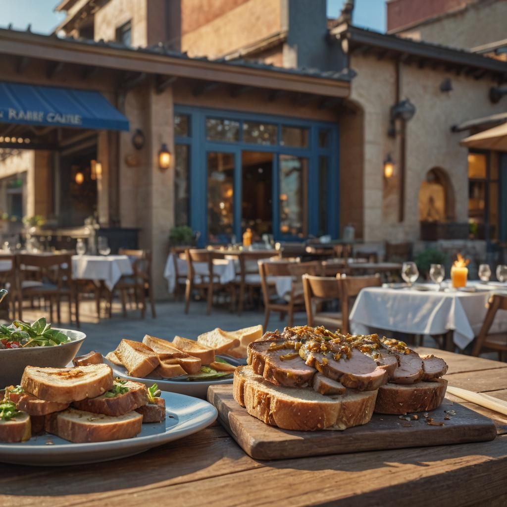 Lavish Restaurant Serves Pork Tenderloin Sandwich