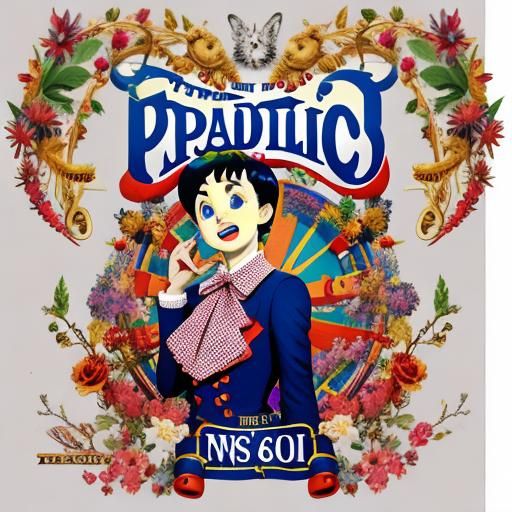 Abstract AI Image Generated from Nonsense Word