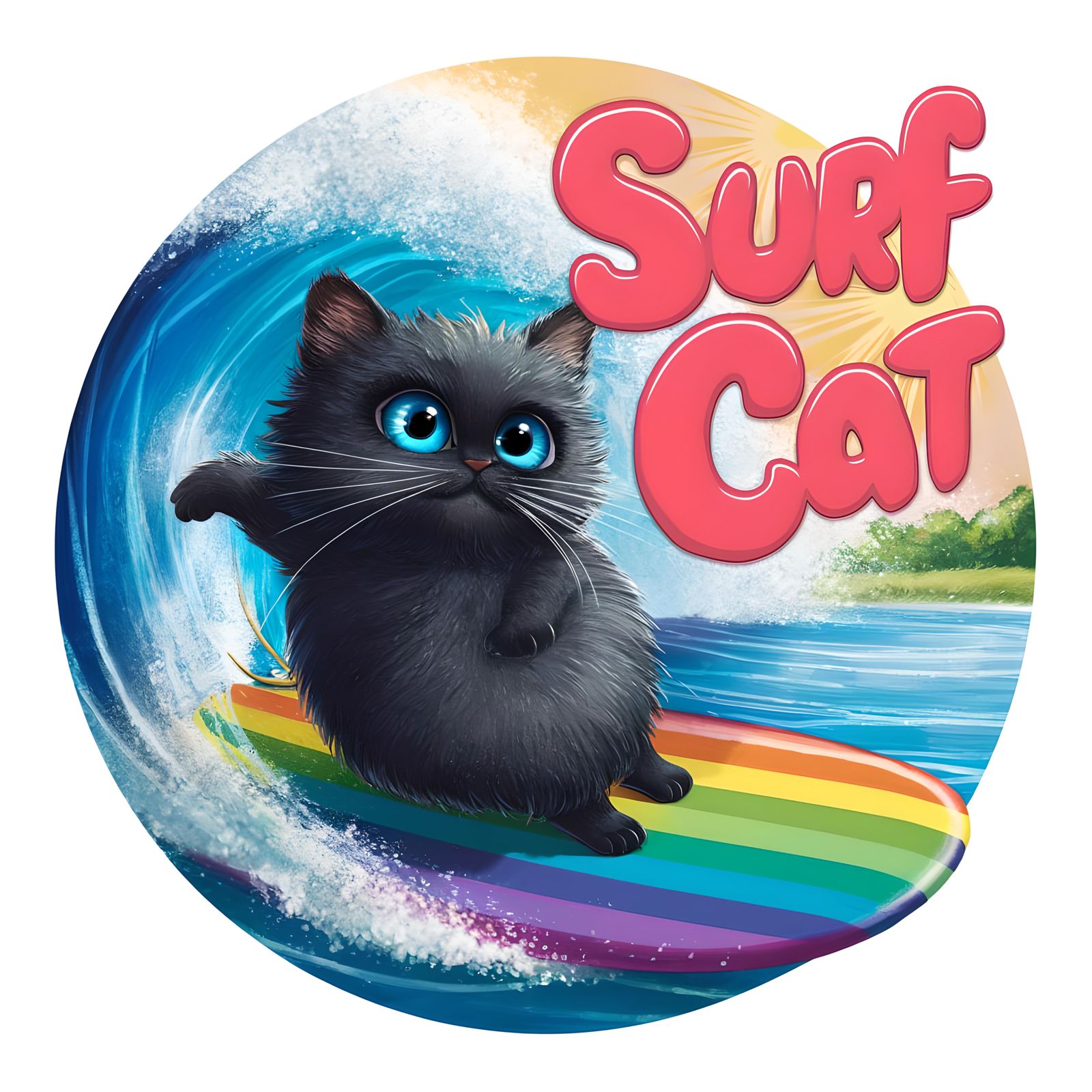 Surf Cat