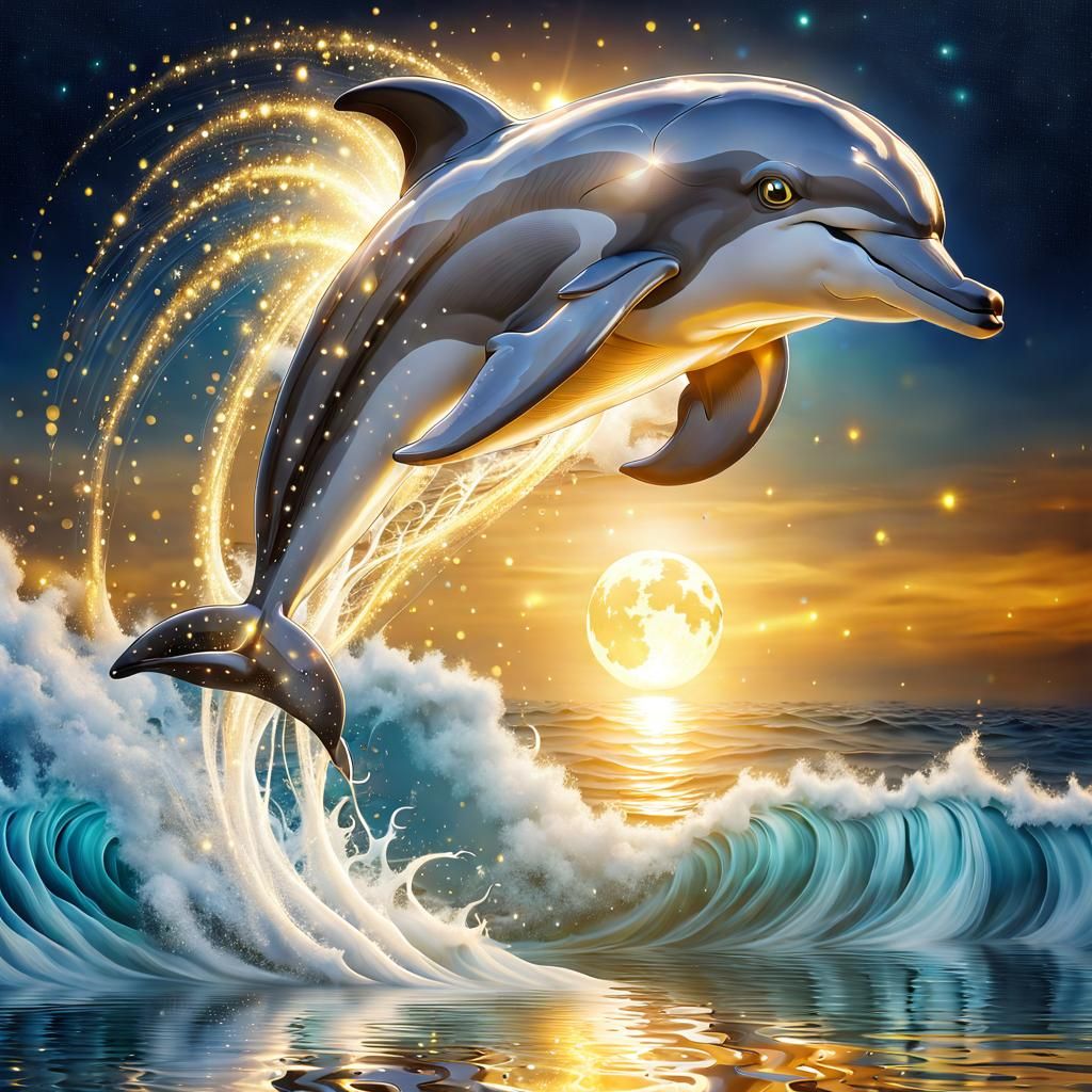 Jumping Dolphin