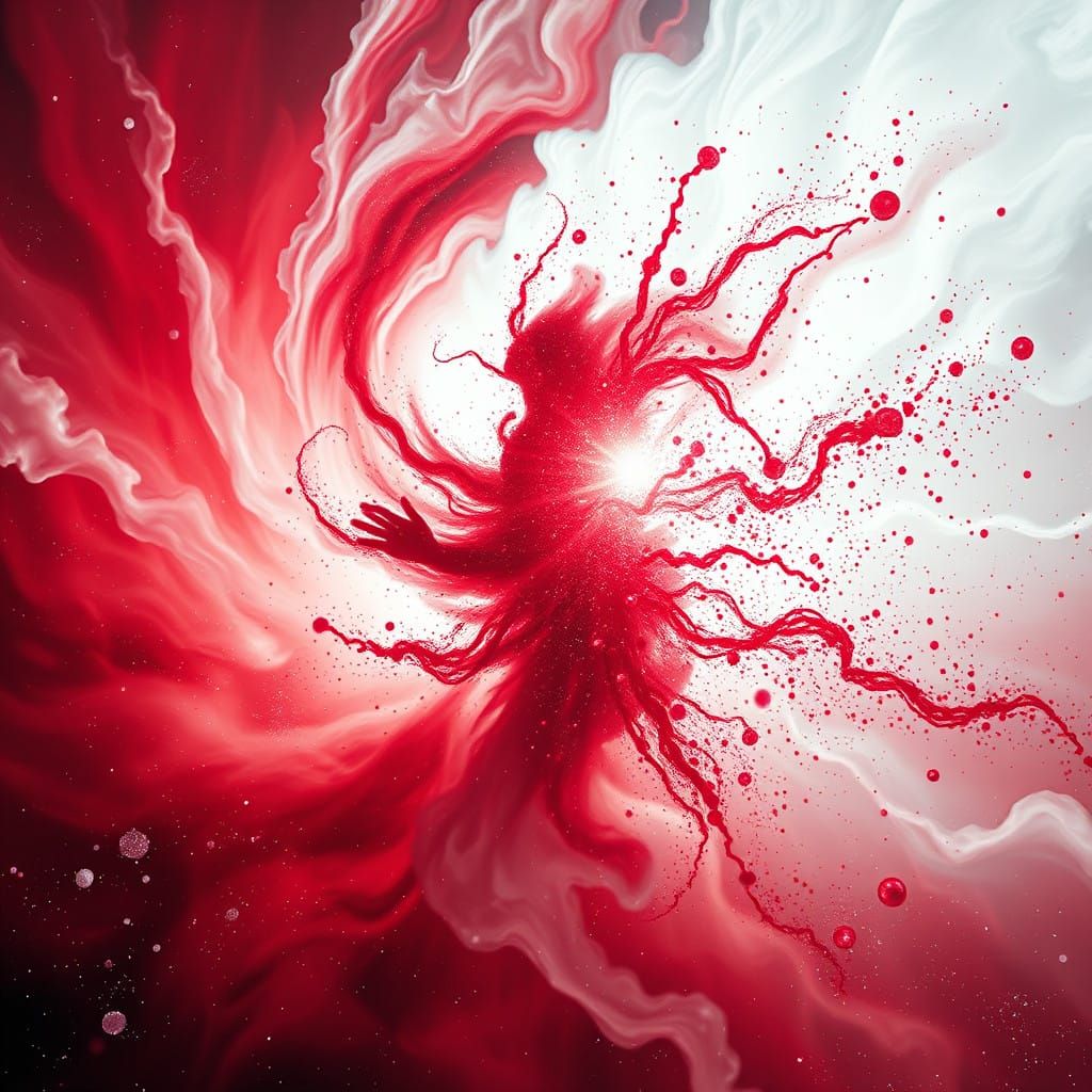 Cosmic Disintegration in Vibrant Hues