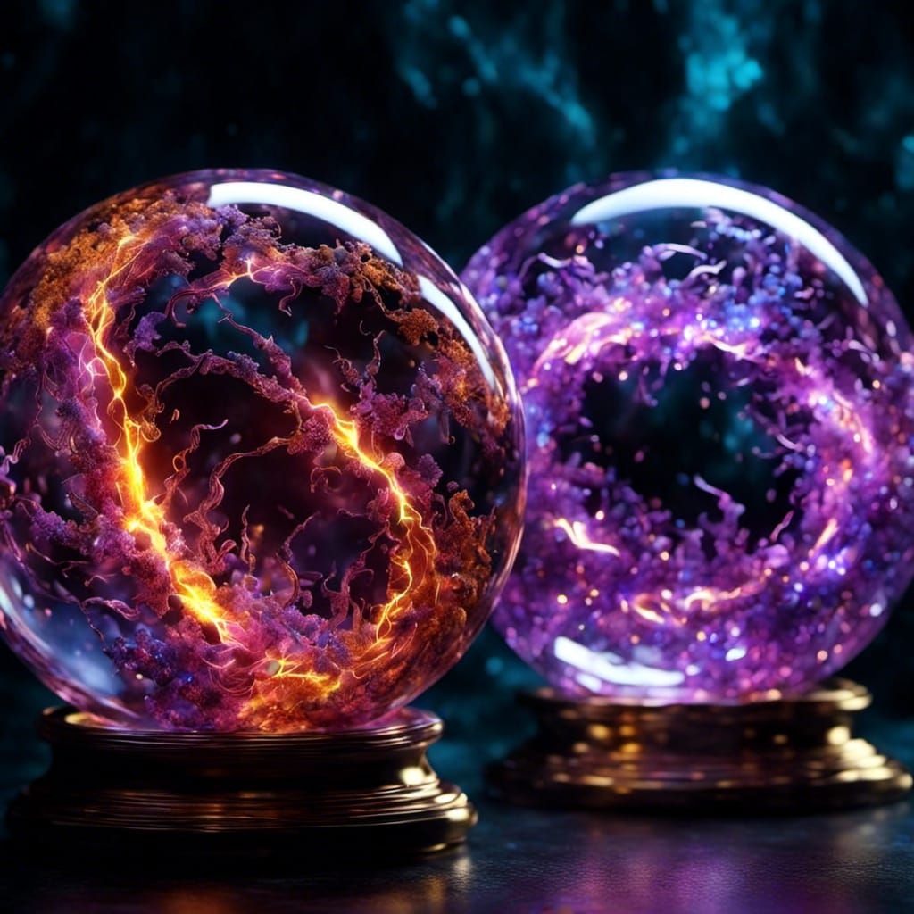 Electric Suncatcher and Hologram Fireball