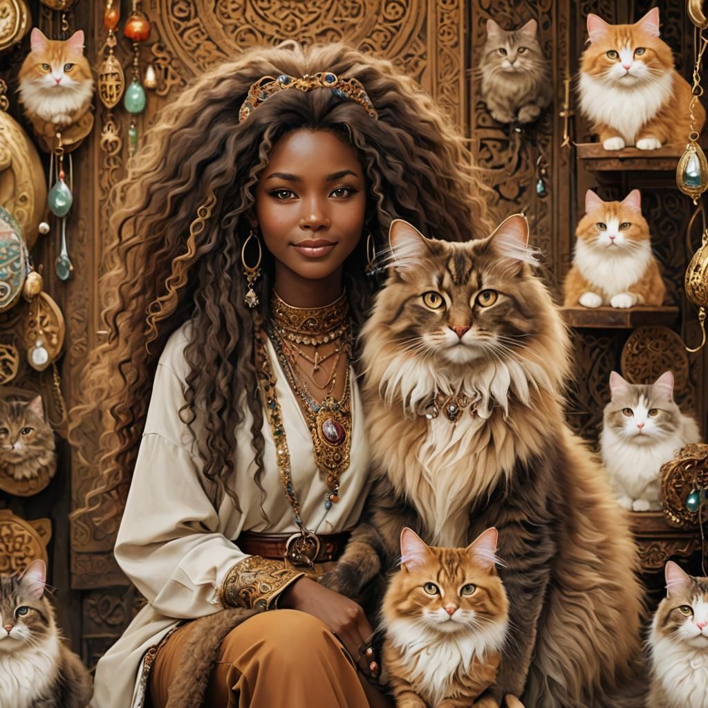 Whiskers, the Cat Lady #136