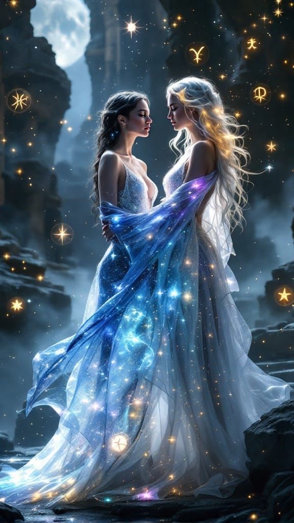 Ethereal Goddesses in Mystical Realms