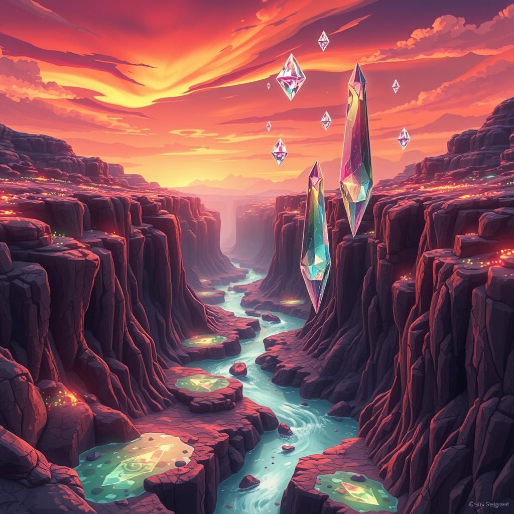 Mystical Gemstone Wastes