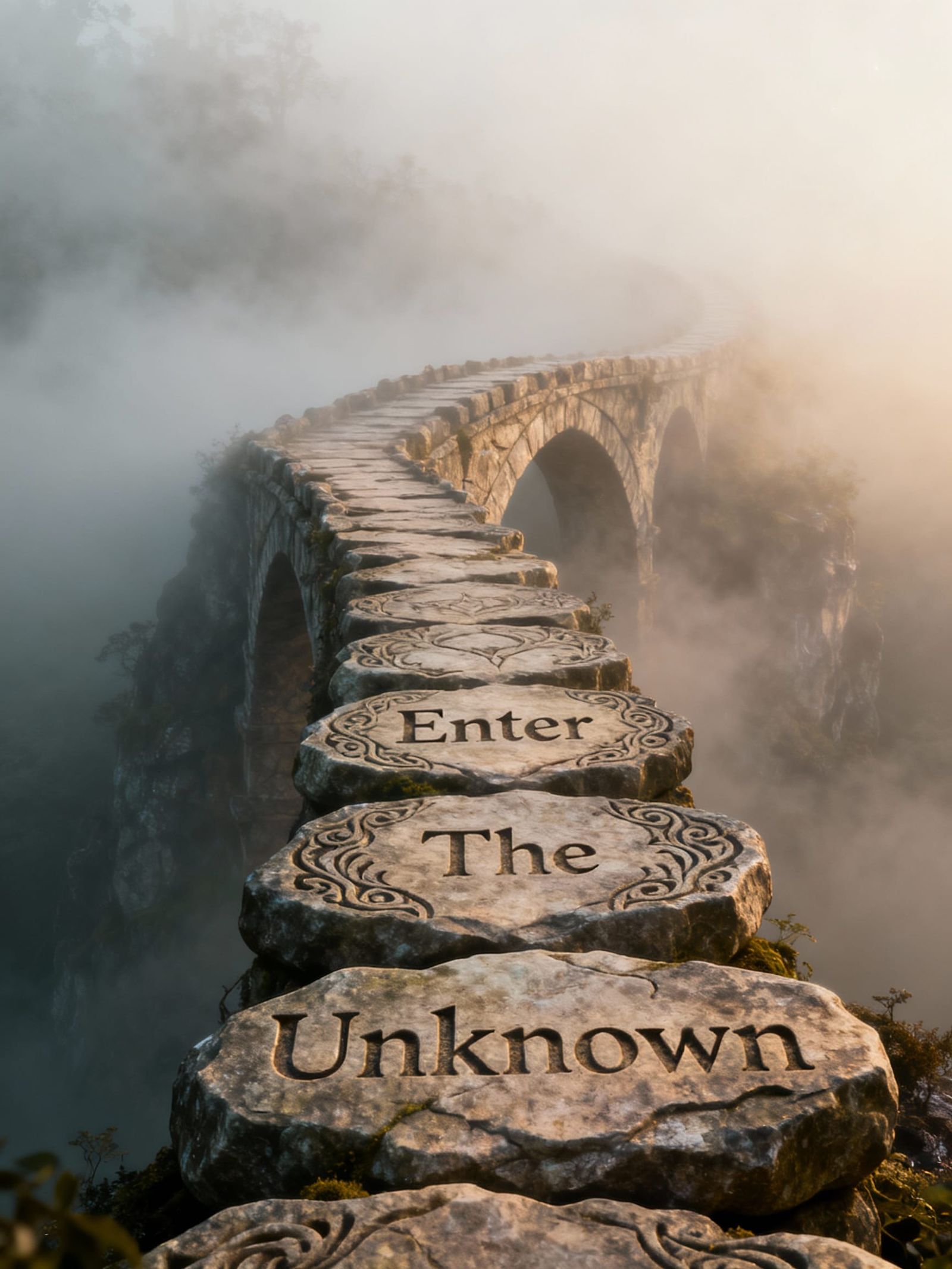 Magical Mystery Walkway into Fog