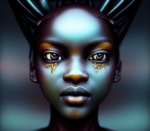 Renaissance Goddess of Love in Oil on Canvas