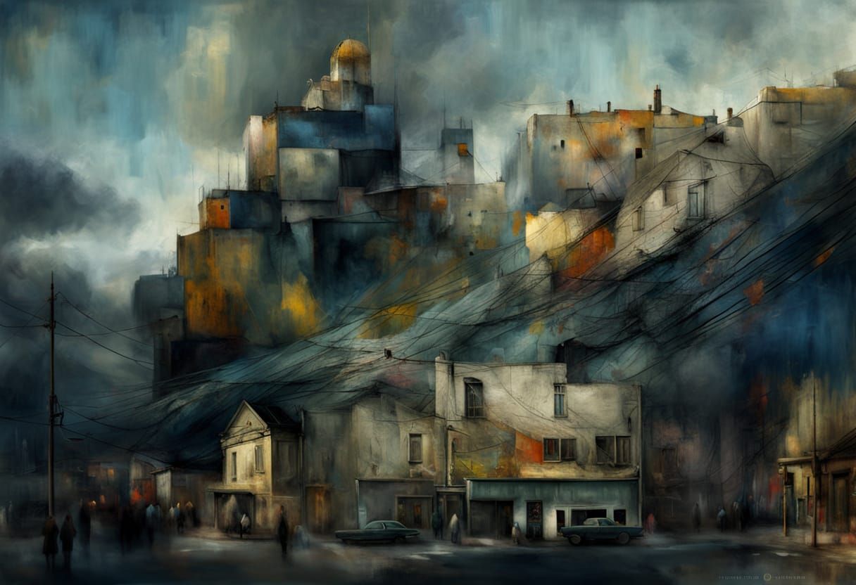 You could see the wind that day - and feel it in your bones....