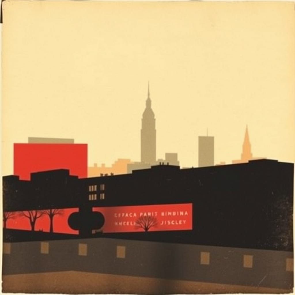 Abstract Bodyscape Isotype Infographic in Muted Colors