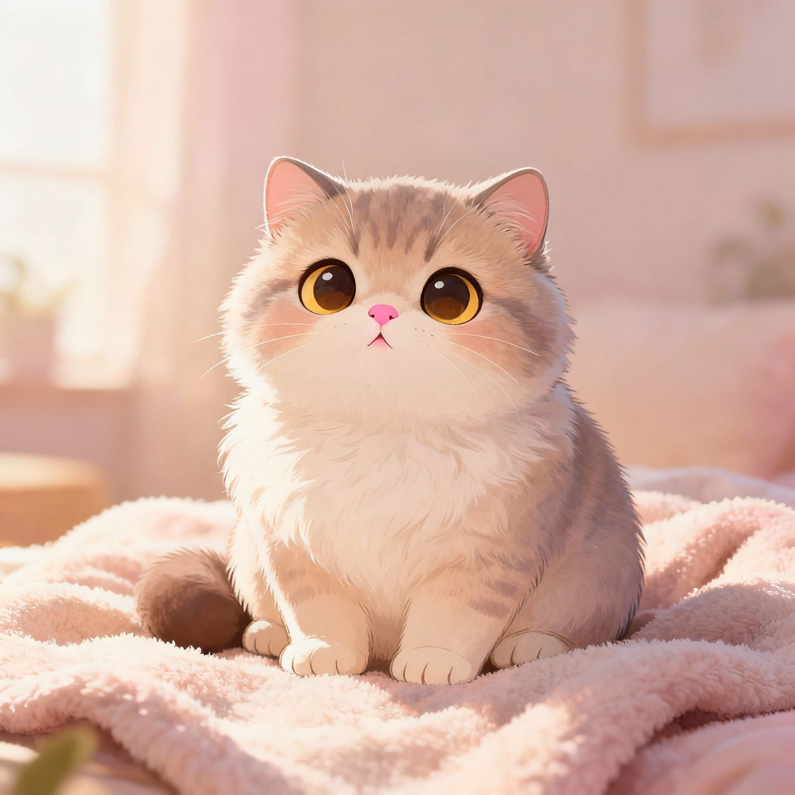 Adorable Cat Portrait
