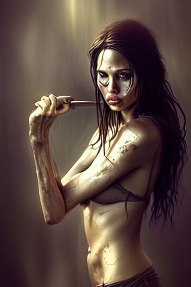 Tomb Raider Inspired Flower Creature by Artgerm