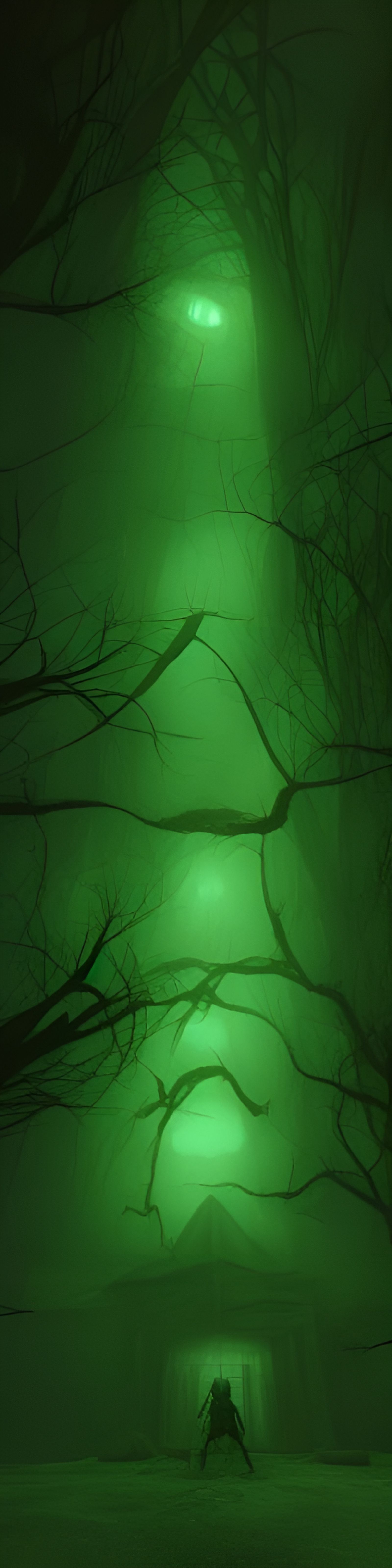 Post-Apocalyptic World Destroyed by Cyclopean Deity