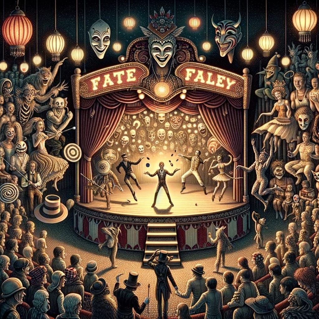 Surreal Carnival Night Performance