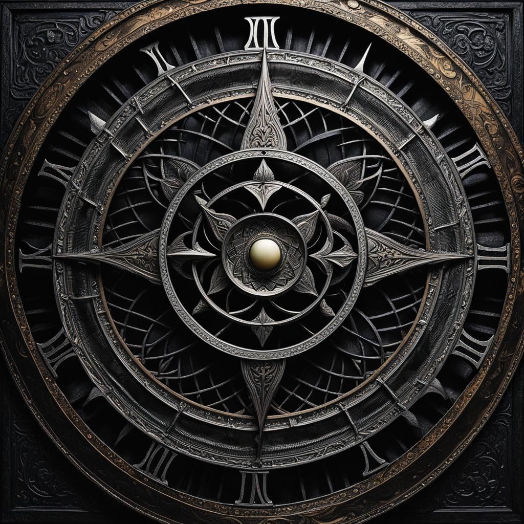 O Fortune: Abstract Fractal Curves in 3D Shading