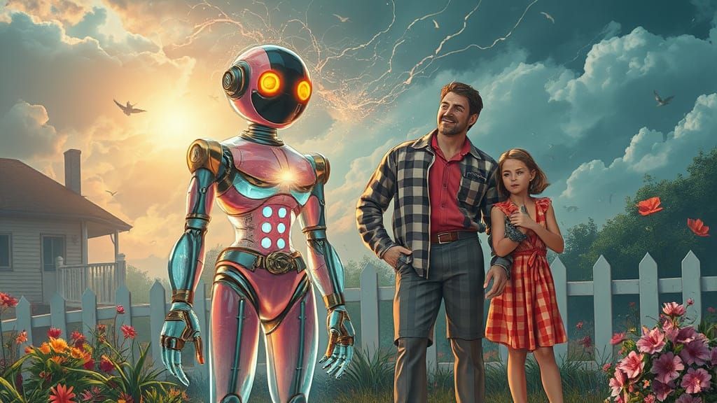 Ethereal Dreamscapes Unite in Stormy Weather