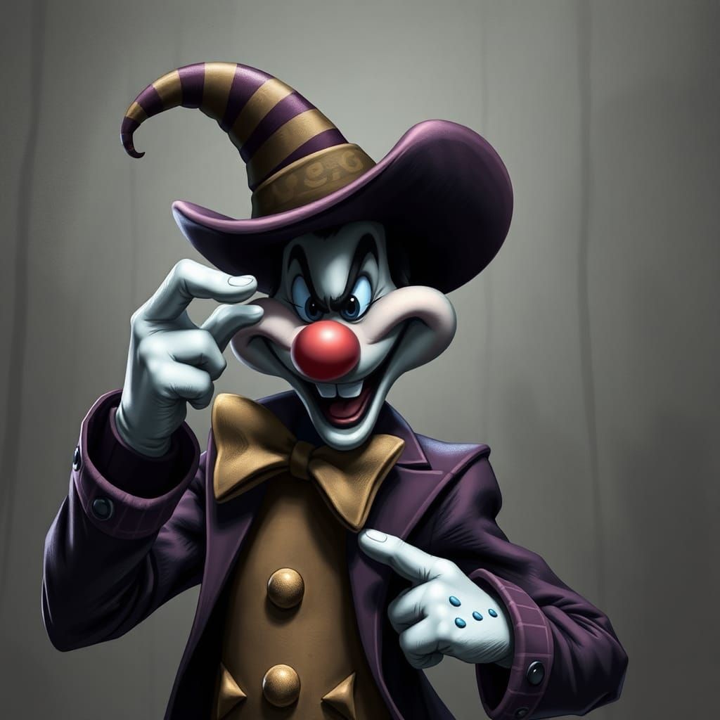 Goofy Tapping Into His Devious Side