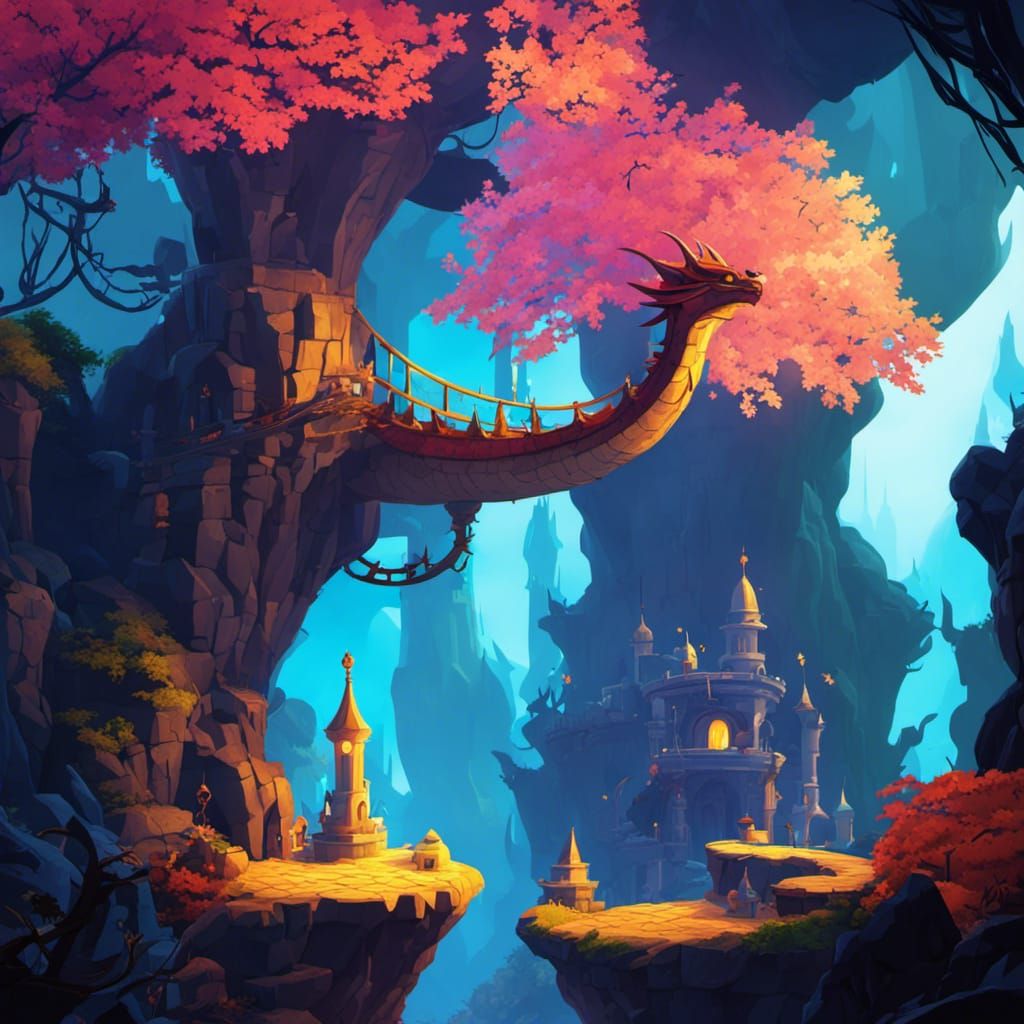 Dragon's Lair in Metroidvania Style