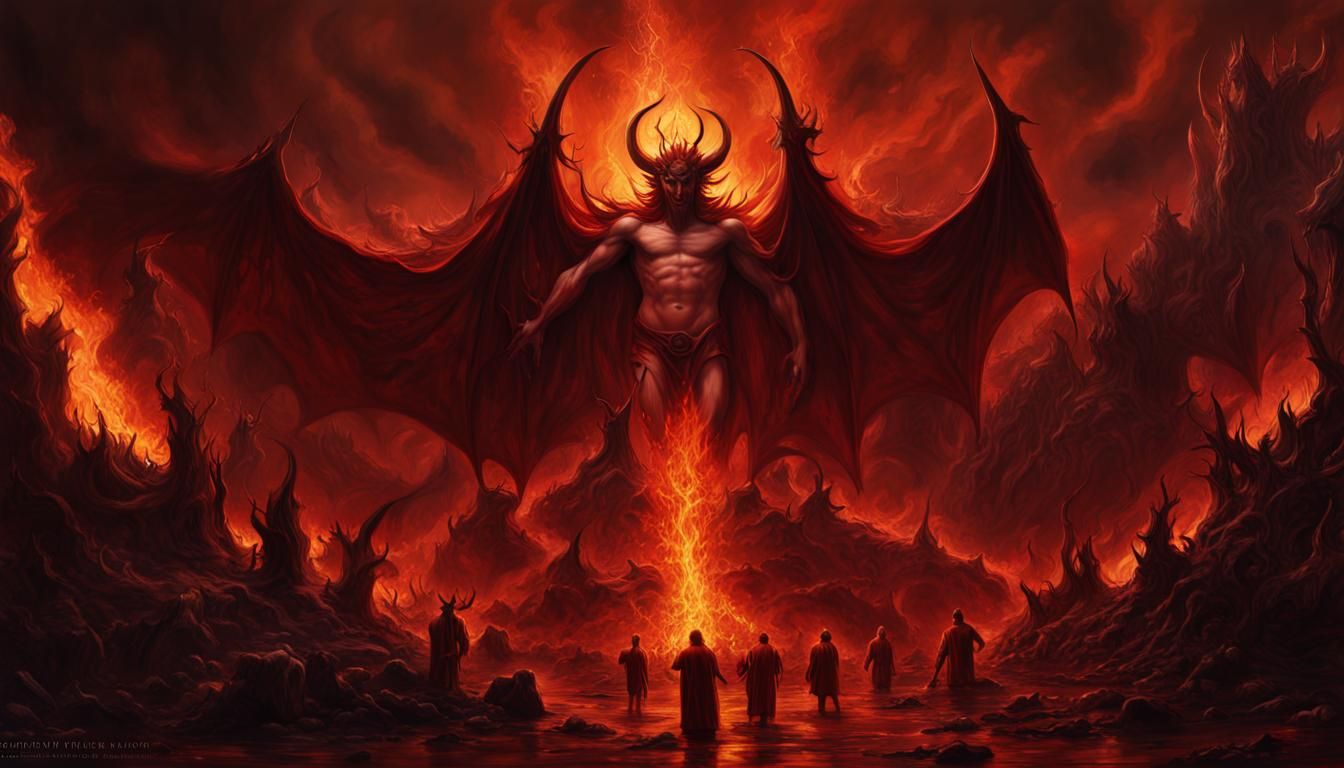 Demonic Princes of Hell in Gothic Fantasy Art