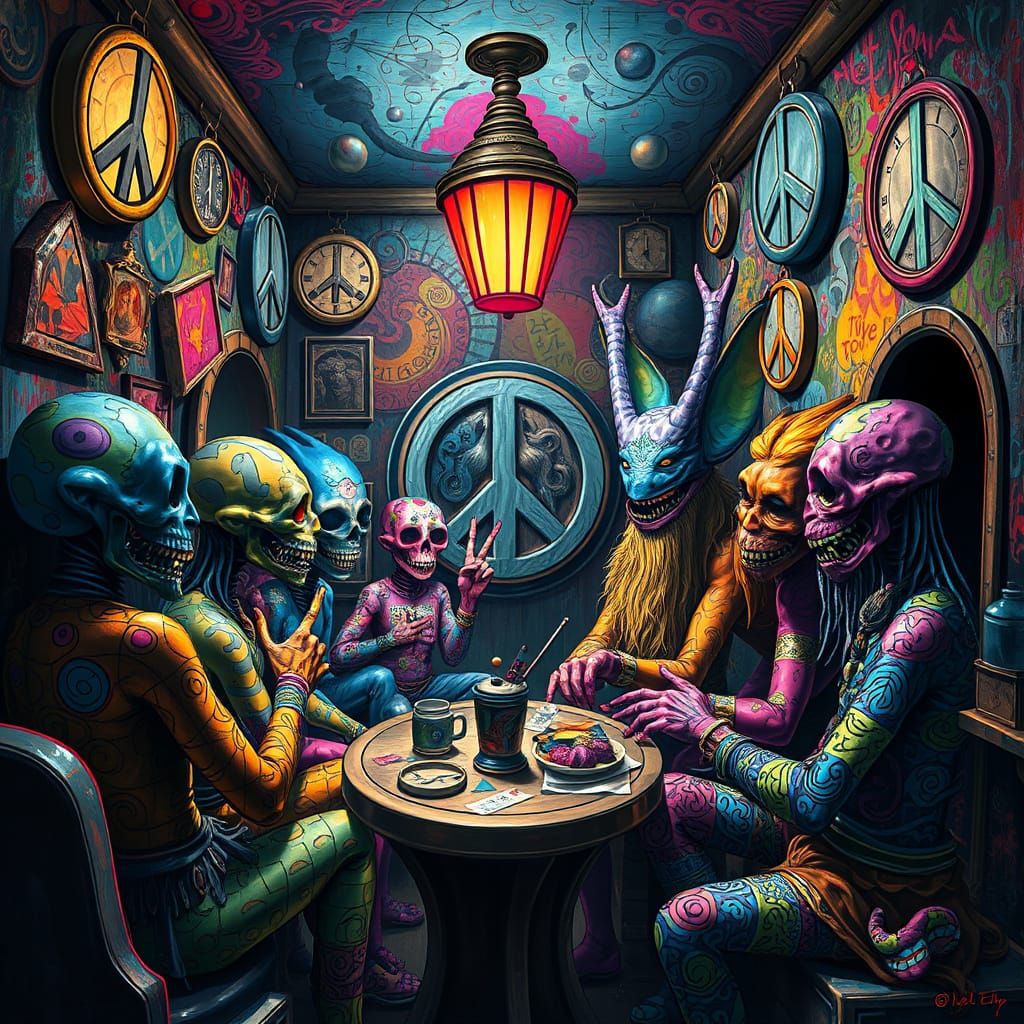 Psychedelic Speakeasy Meeting for World Peace