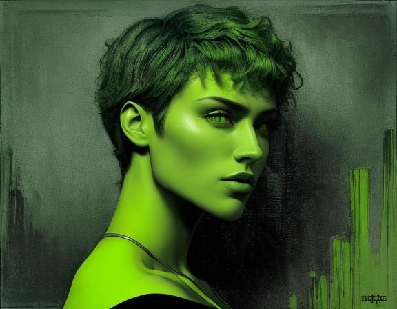 Verdaille Landscape in Rococo Style