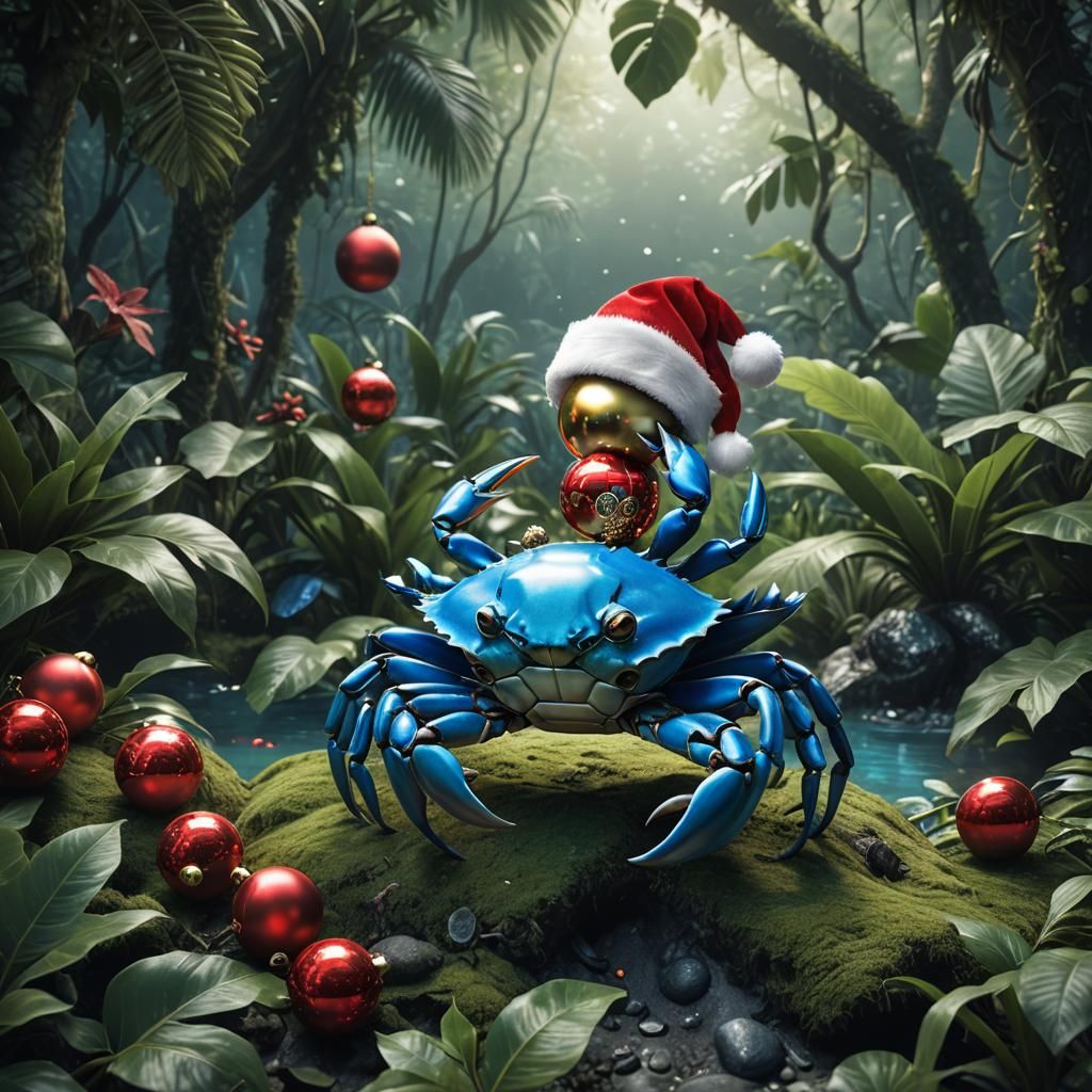Blue Crab Christmas