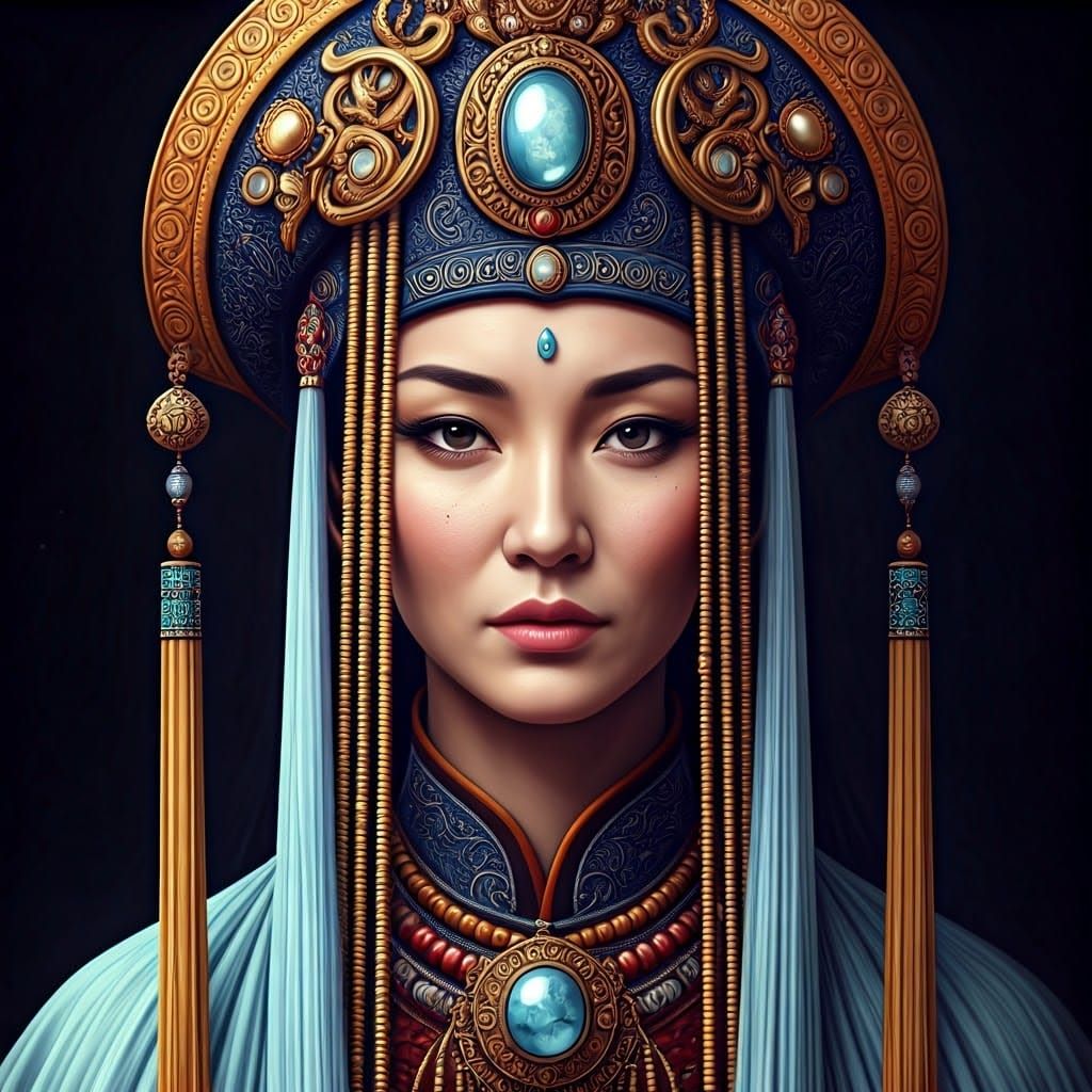 Mongol Goddess Hö'elün Borjigin, Eternal Mother of Chinggis ...