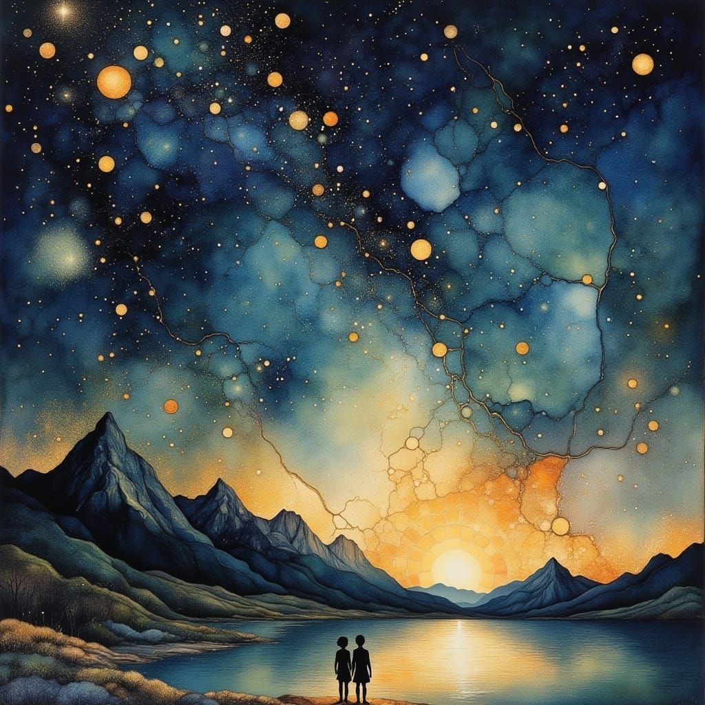 Minimalist Japanese Flower in Glass