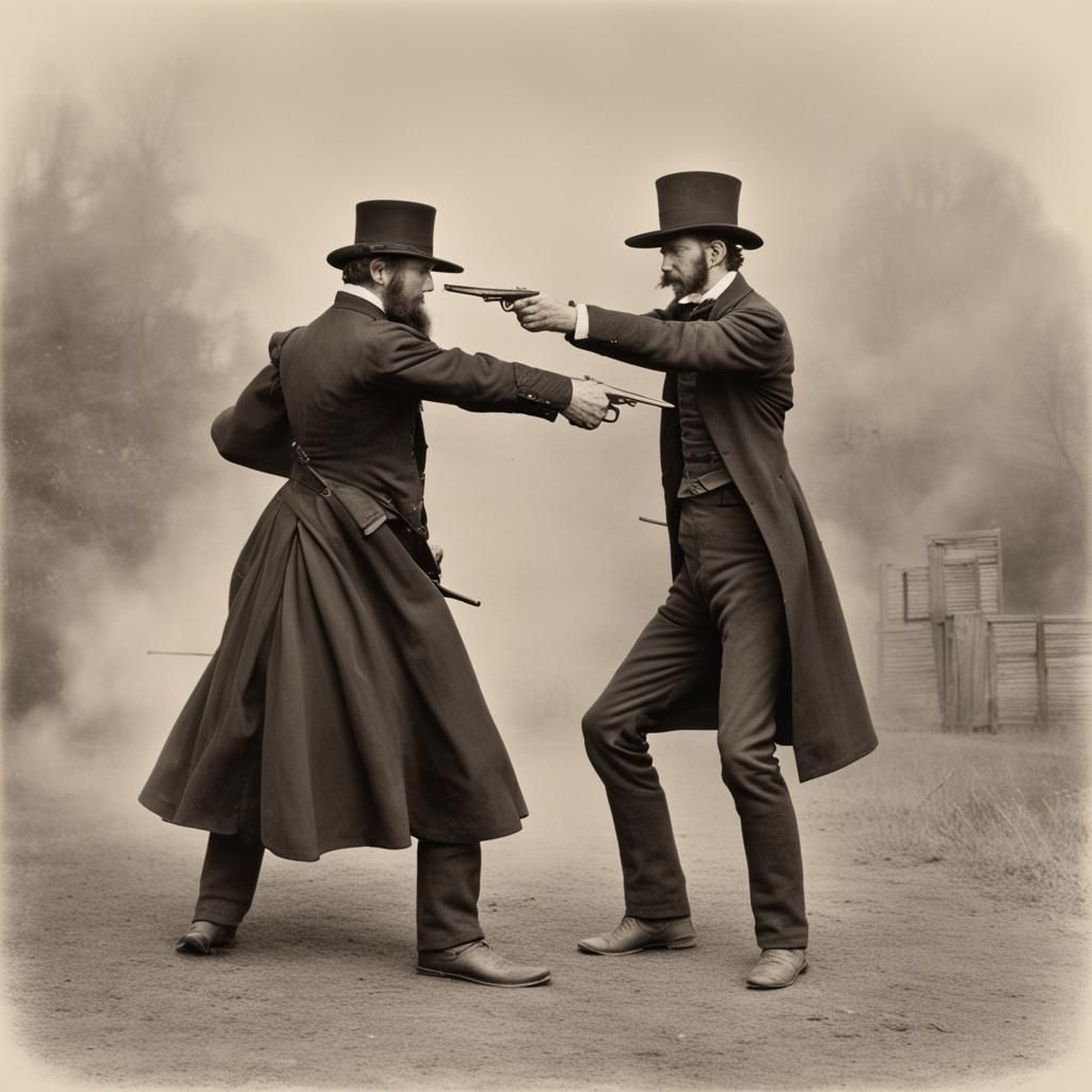 1880s Duel Scene