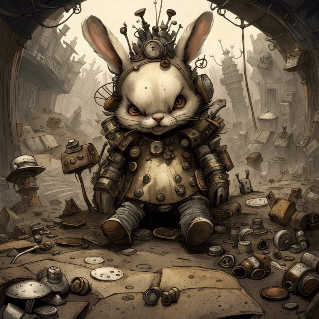 Alice in Wasteland: A Post-Apocalyptic Punk Comic