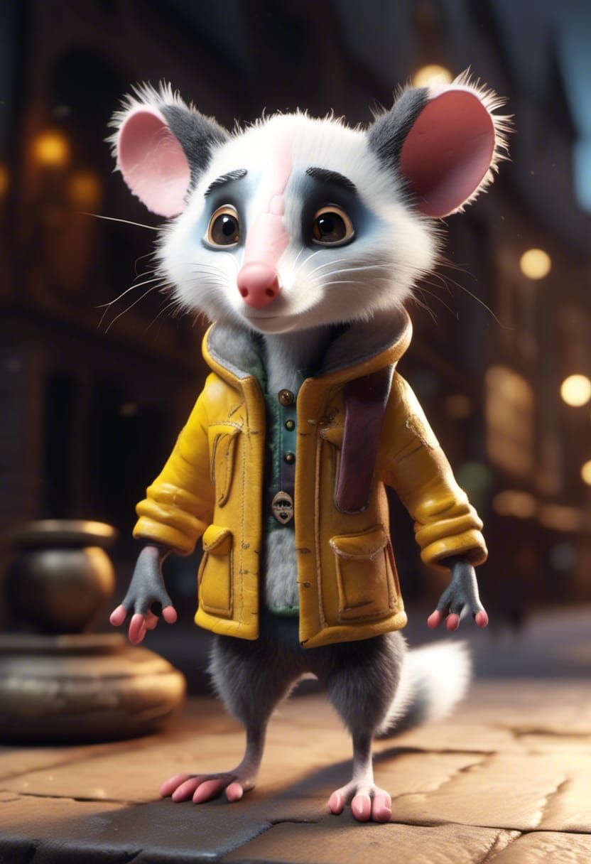 <lora:MILLENIUM LORA TOOL:1.0> 
LUPI the Opossum