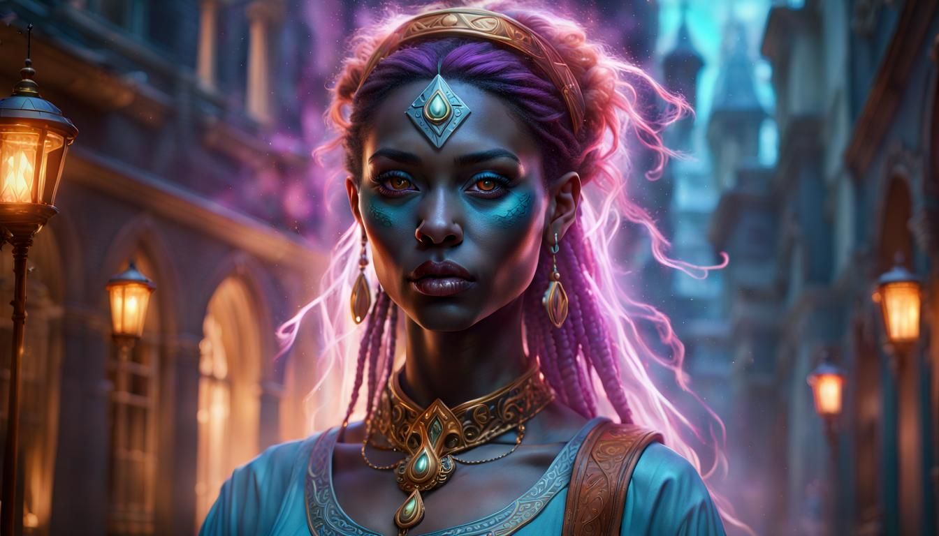 Sorority Shape Shifter at Magic University in 3D Art