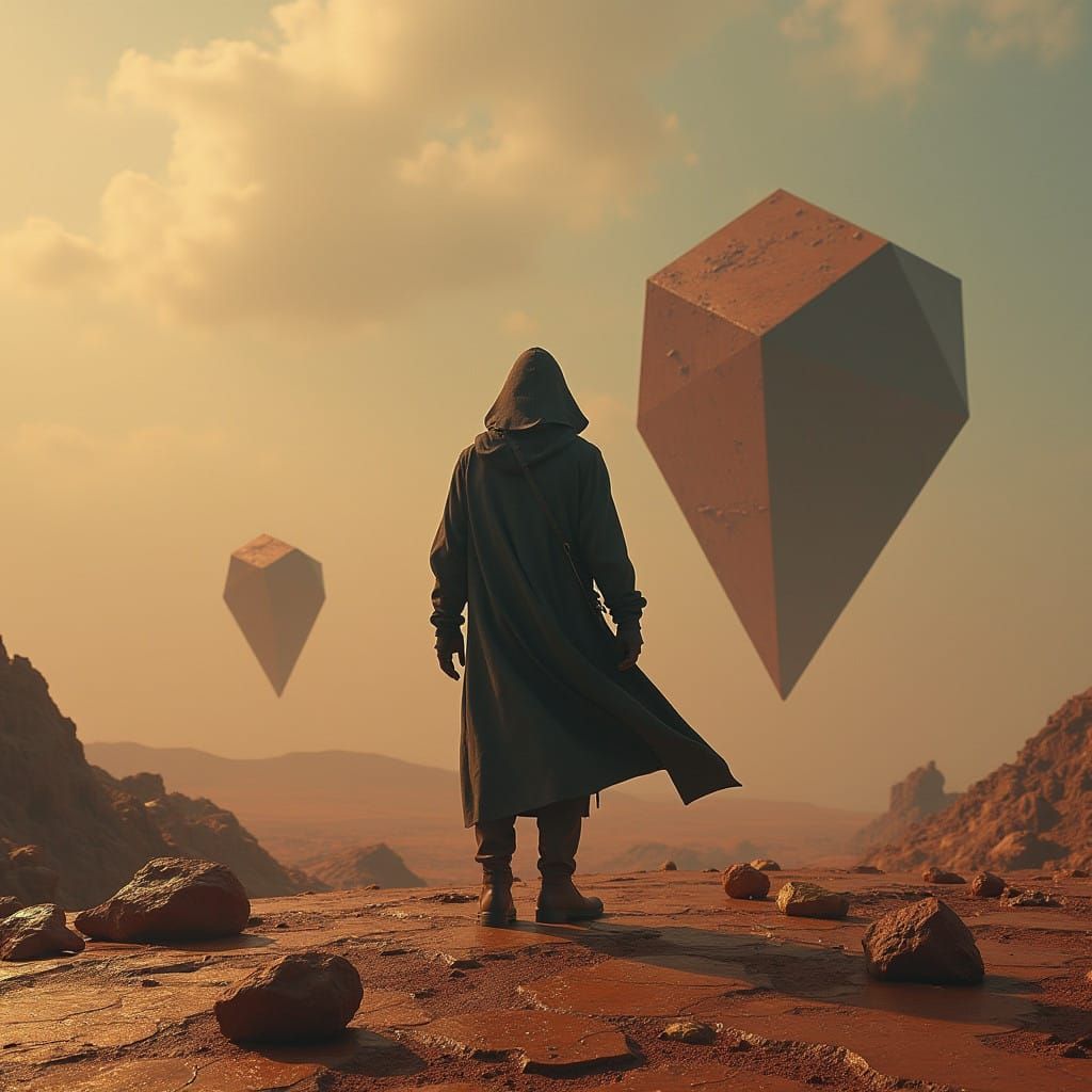 Epic Rusty Metal Odyssey in a Mysterious Alien World