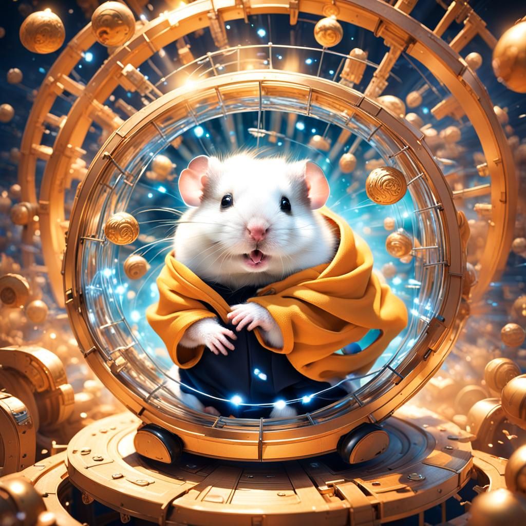 Hamster Wheel of Thoughts: An Endless Mental Loop