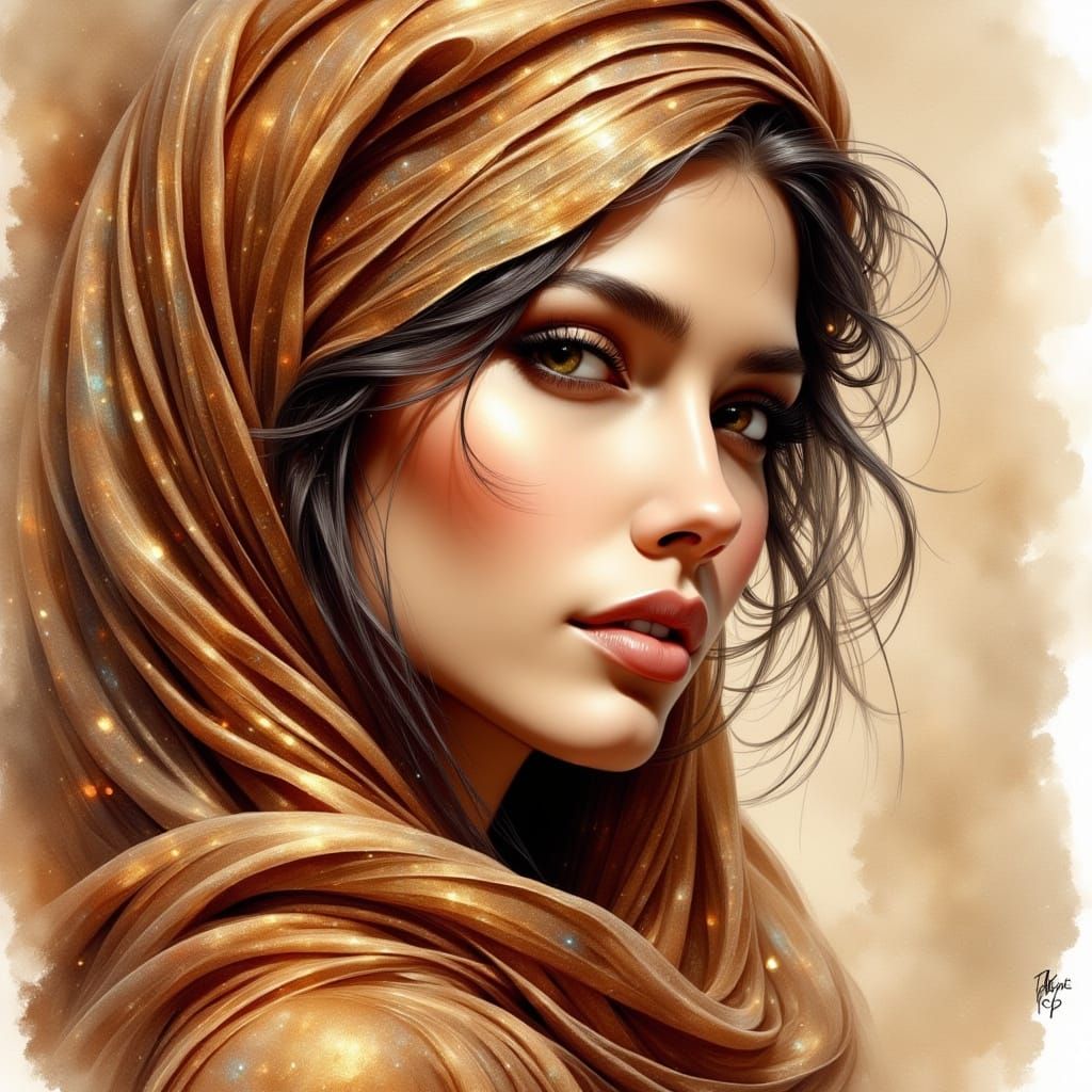 Beautiful Woman 523-2