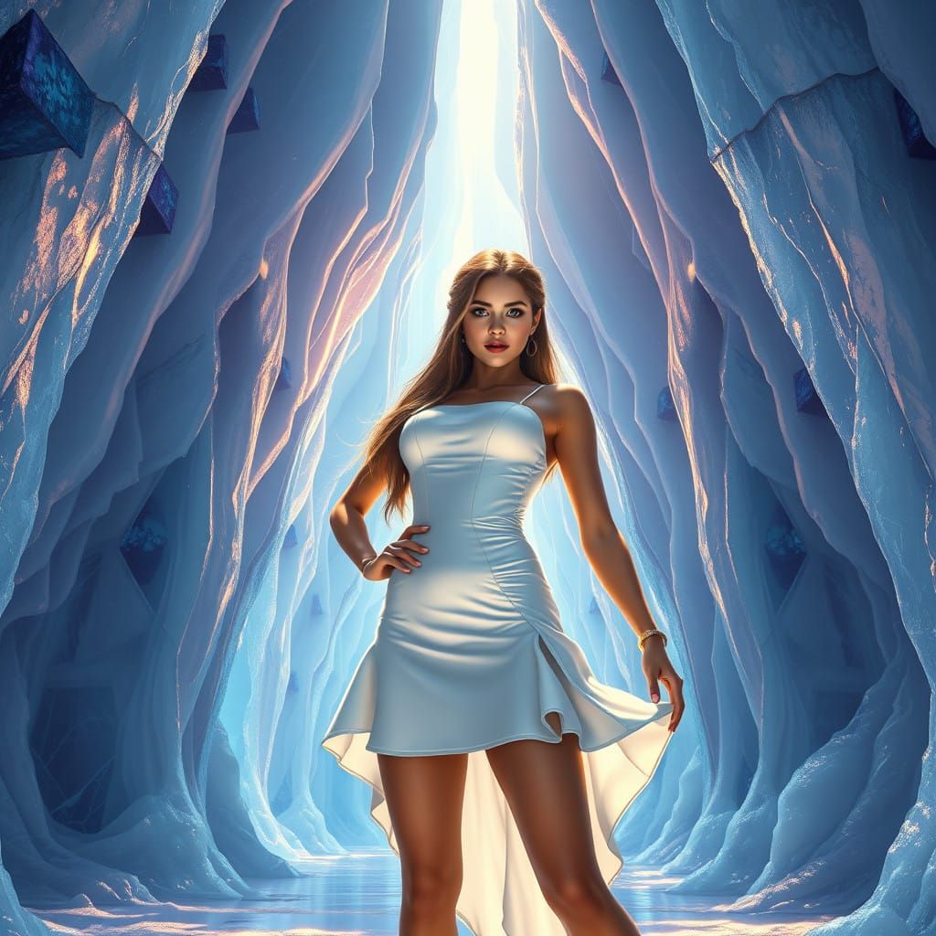 Ethereal Ice Palace Fantasy Cosplay